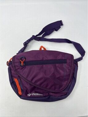 GA7 Outdoor Products Purple Fannypack Day Pack Hiking Marilyn Cross Body Bag S4